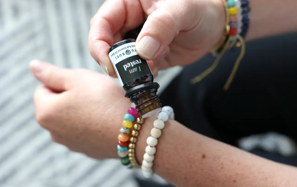 How Do Essential Oils Work with Gemstone Bracelets?