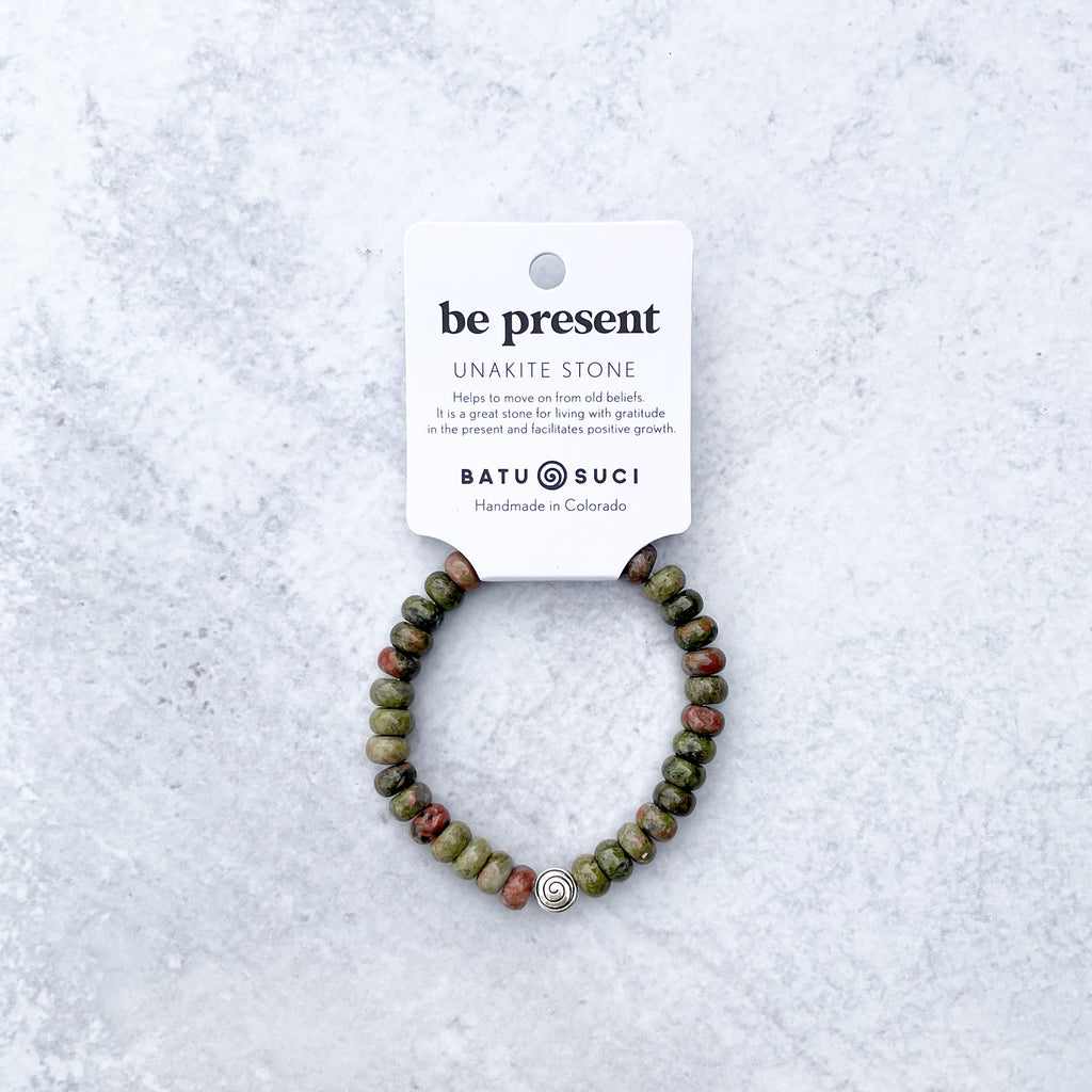 Be Present Rondelle Bracelet