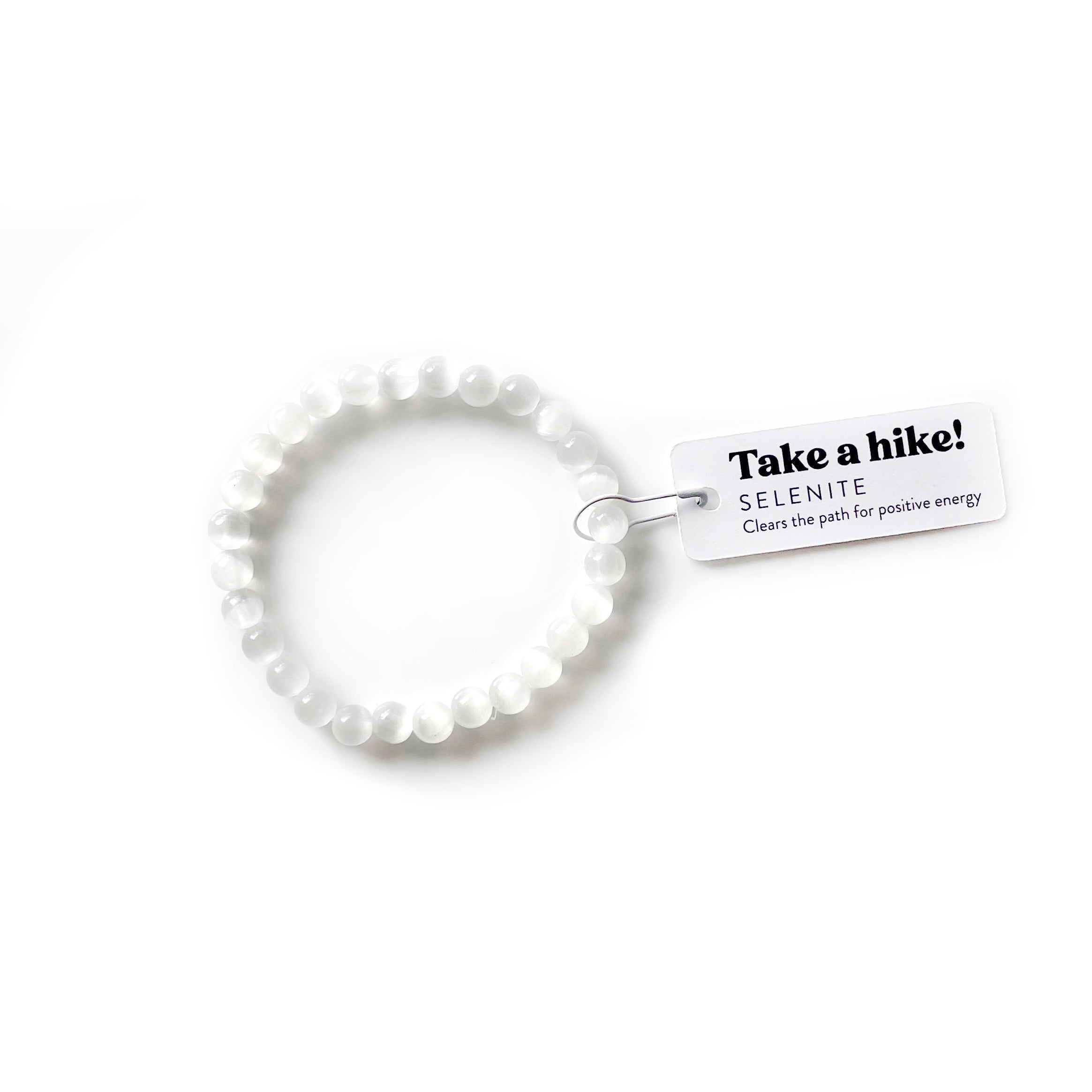 Take a Hike! Selenite Bracelet